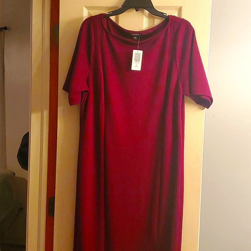 Midi fitted dress